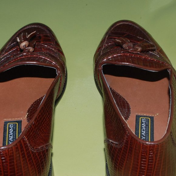Stacy Adams Mens Santana Snakeskin Tassle Loafer 23121-03 Size 7.5 main image 9
